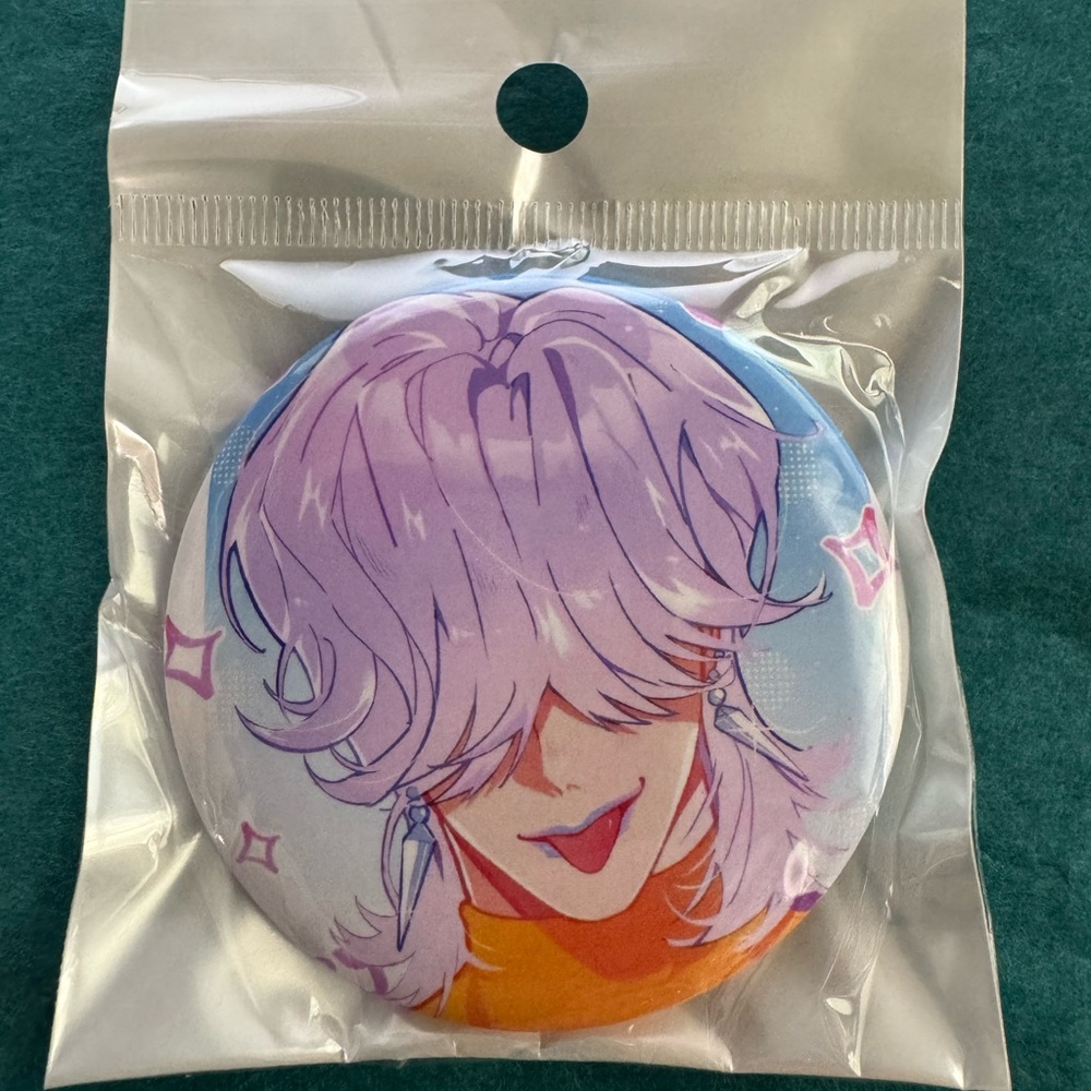 Kpop demon Hunters-Mystery- Character Button Pin